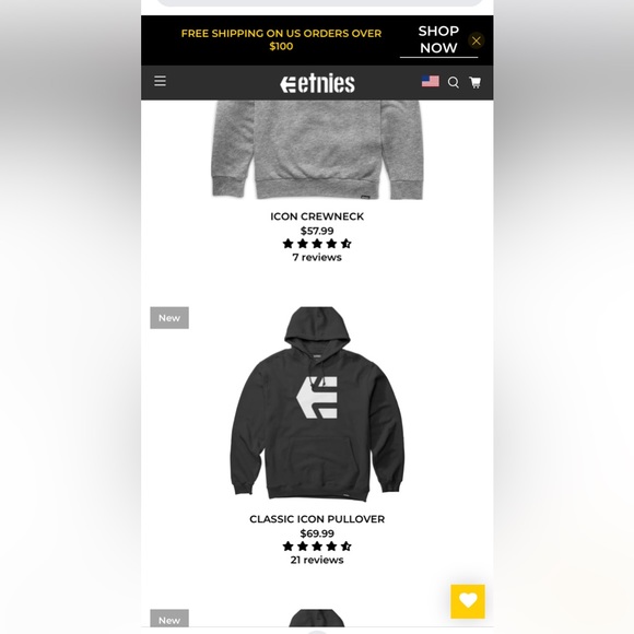 Etnies sweatshirt- men’s - Picture 12 of 13